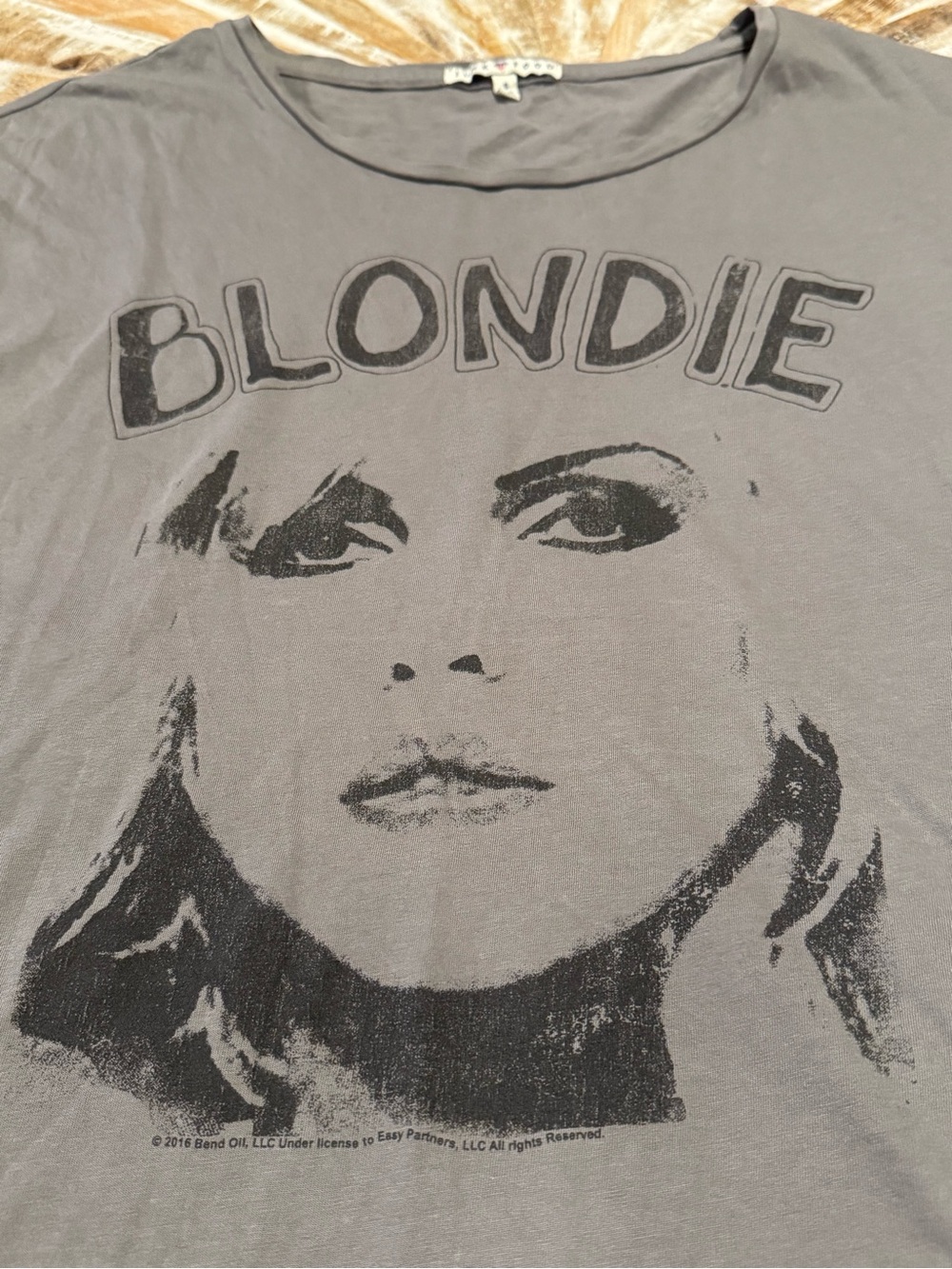 Junk Food Clothing Blondie Graphic Tee - Gray
